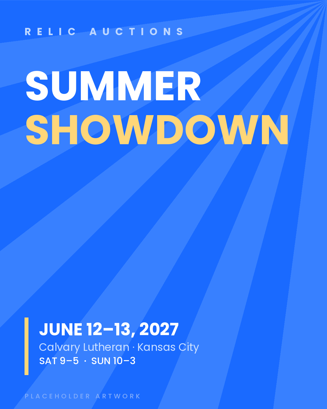Summer Showdown — June 12–13, 2027 at Calvary Lutheran